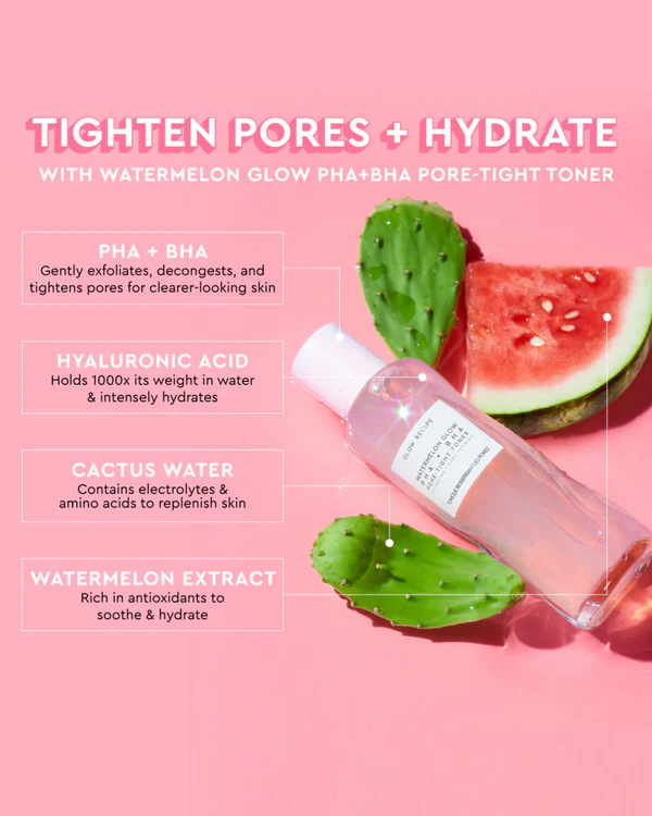 Watermelon Glow PHA + BHA Pore-Tight Toner - fp-tn-wgt