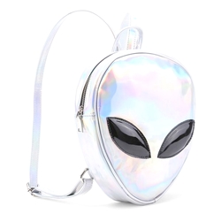 Shiny Alien Backpack 