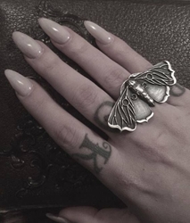 Moon Moth Ring 