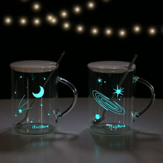 Starshine Glass Mug - mug-002